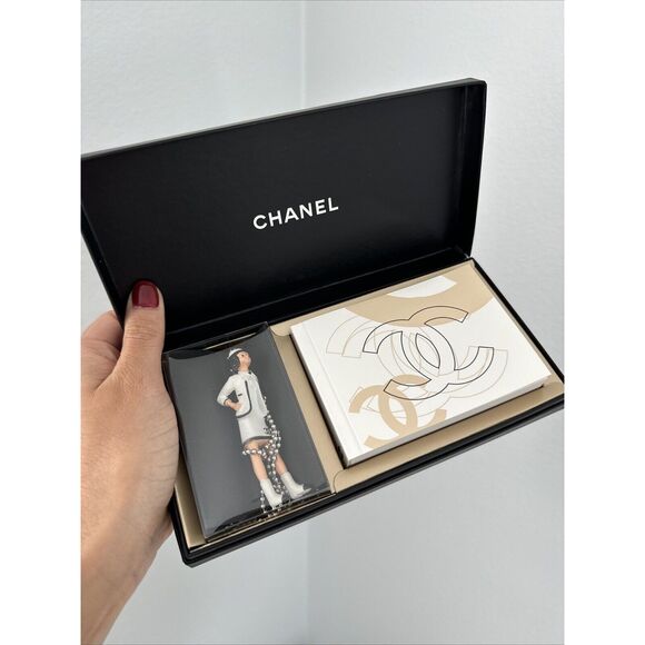 Chanel Coco Gabrielle Figurine Necklace W/box Set - Picture 1 of 4